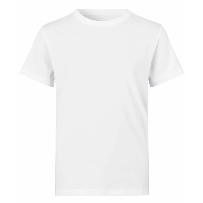 Hvid Unisex T-shirt til UV-fest - Unik og sjov!