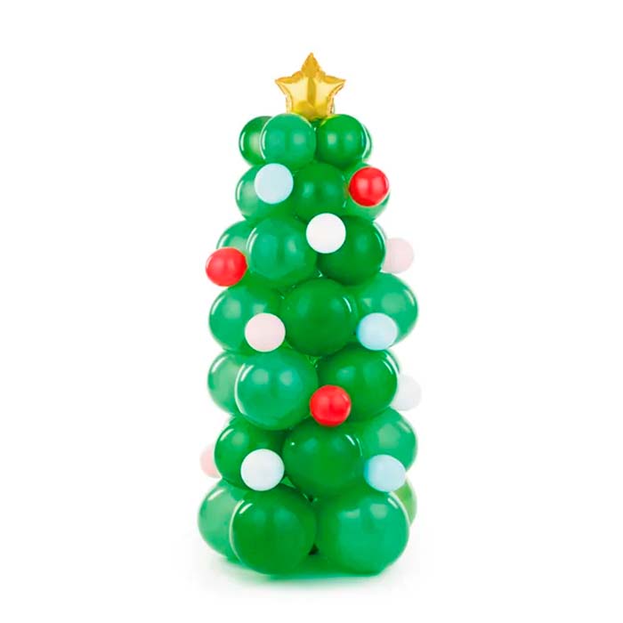 Juletræ Ballon DIY - Perfekt til Festlige Anledninger