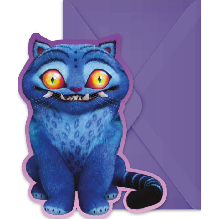 -pop Demon Hunters Invitation Med Kuvert 6x