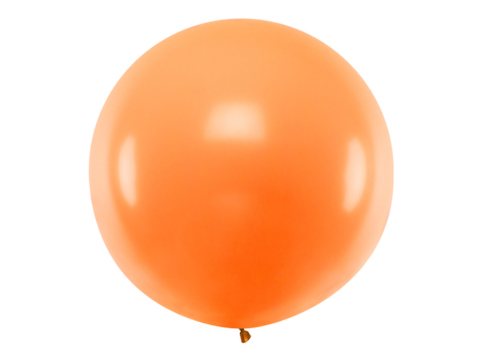 Kæmpe Orange Ballon til Fest - Stort Udbud!