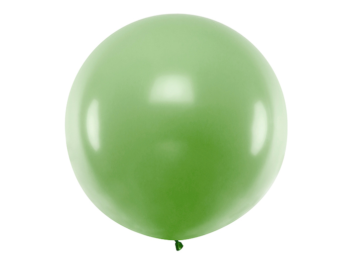 Kæmpe Pastel Grøn Ballon - Perfekt til Festen!