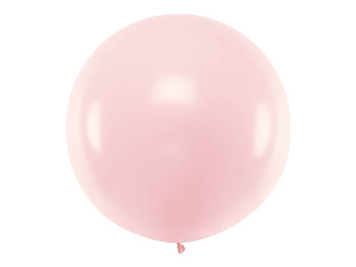 Kæmpe Pastel Lyserød Ballon - Perfekt til Fest!