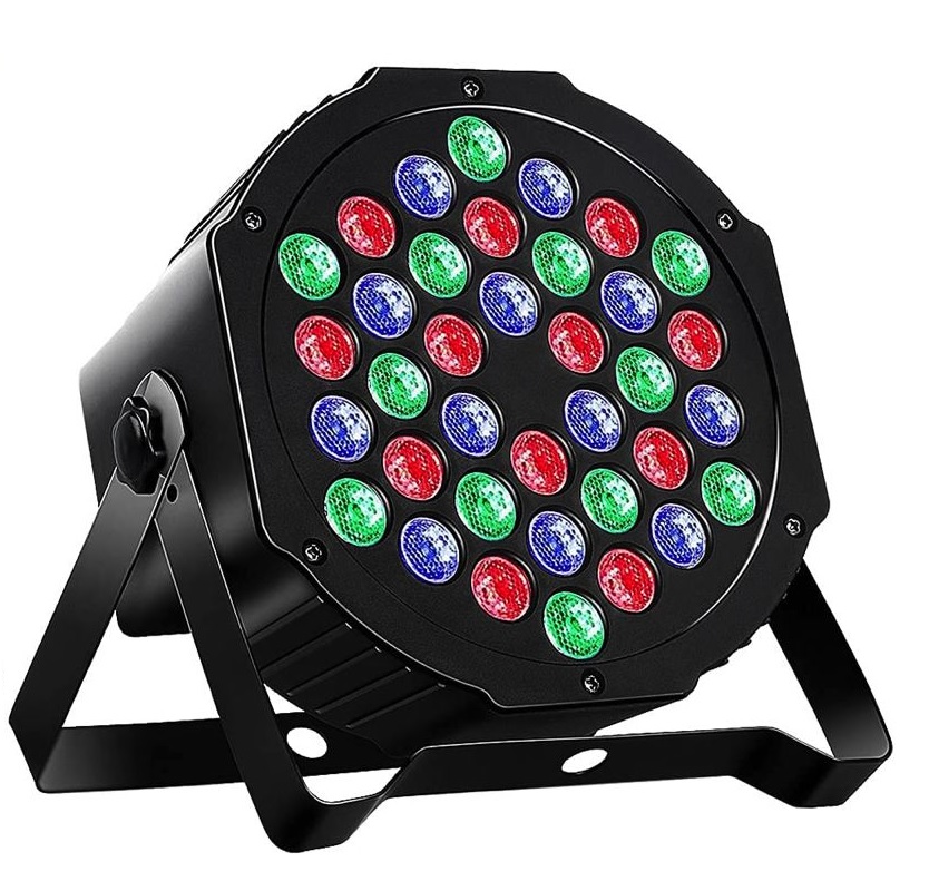 LED Disko Lampe med 36 Lys til Festen