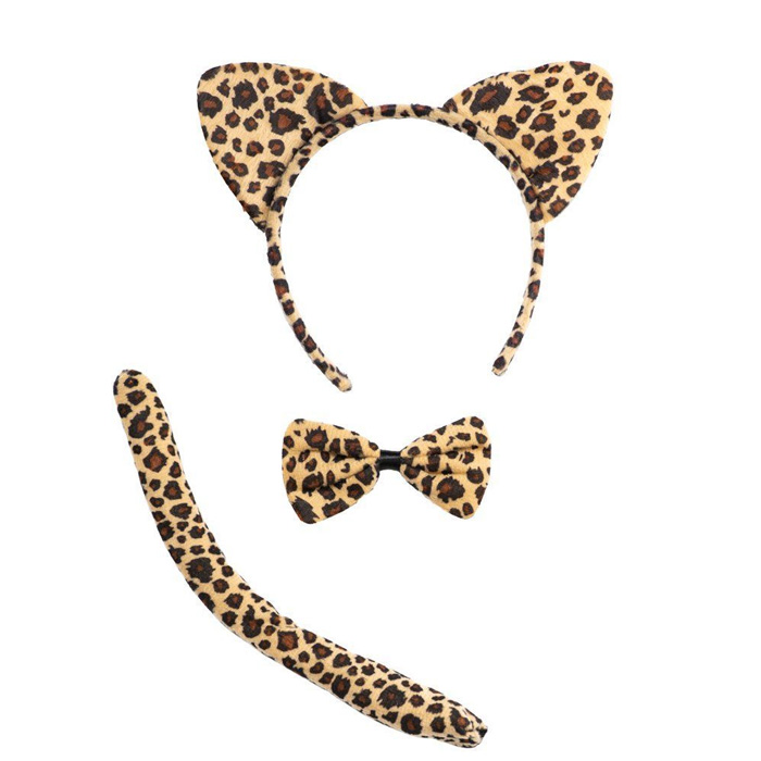 Leopard Kostume Sæt Inkl. Dele - Fantastisk Tilbud!