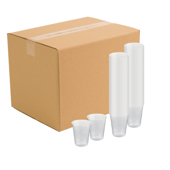 2000x Transparent Plastikkrus – Fantastisk Tilbud!