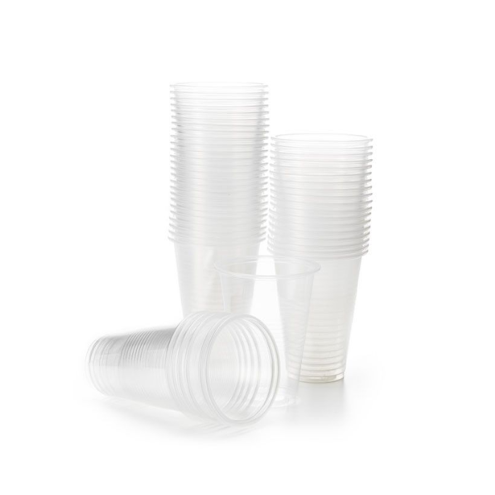 25 Liter Transparent Plastikkrus - Super Tilbud!