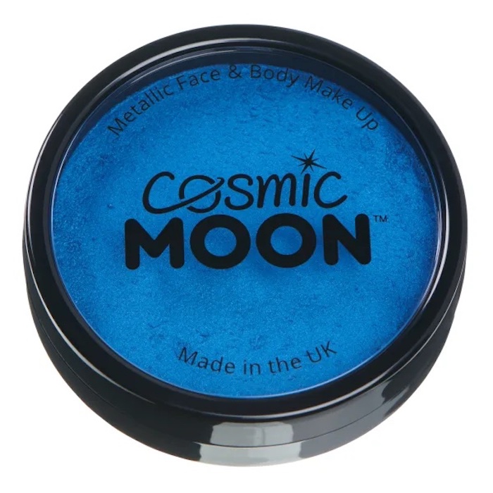 Metallic Blå Ansigts- og Kropsmaling fra Moon Creations