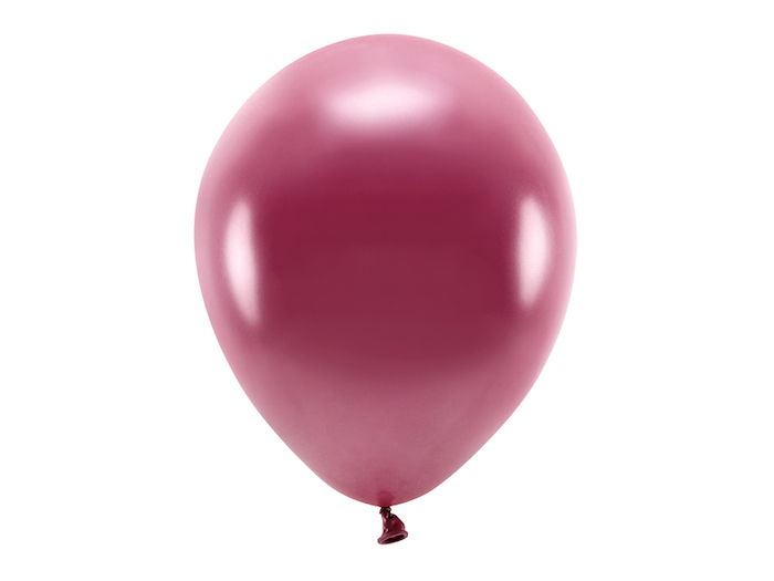 Metallic Dyb Rød Balloner - Perfekt til Festpynt!
