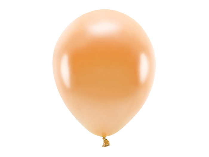 Metallic Orange Balloner 10 stk - Fantastisk tilbud!