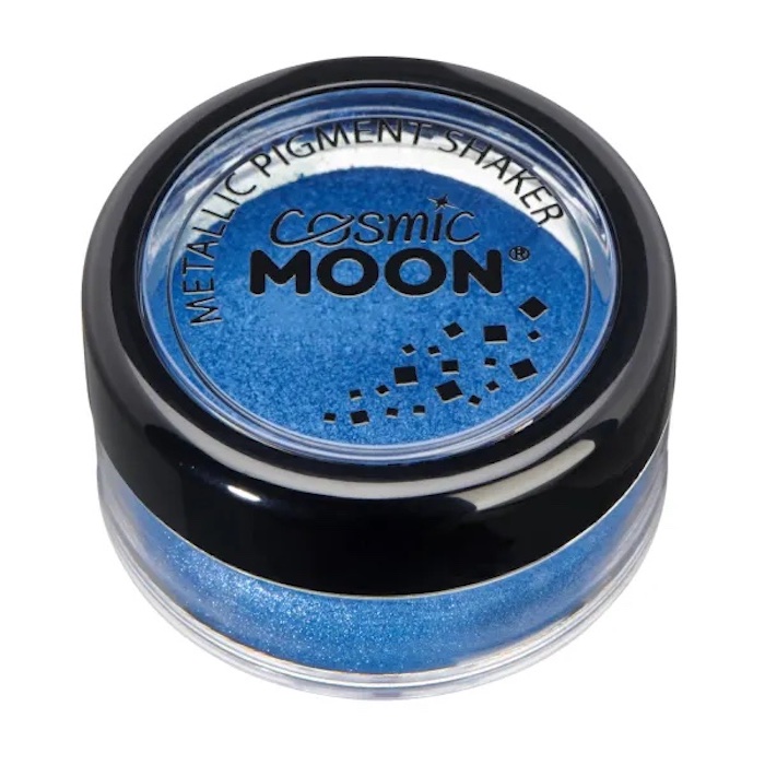 Metallic Blå Pigment til Kostumer - 3 g fra Moon Creations