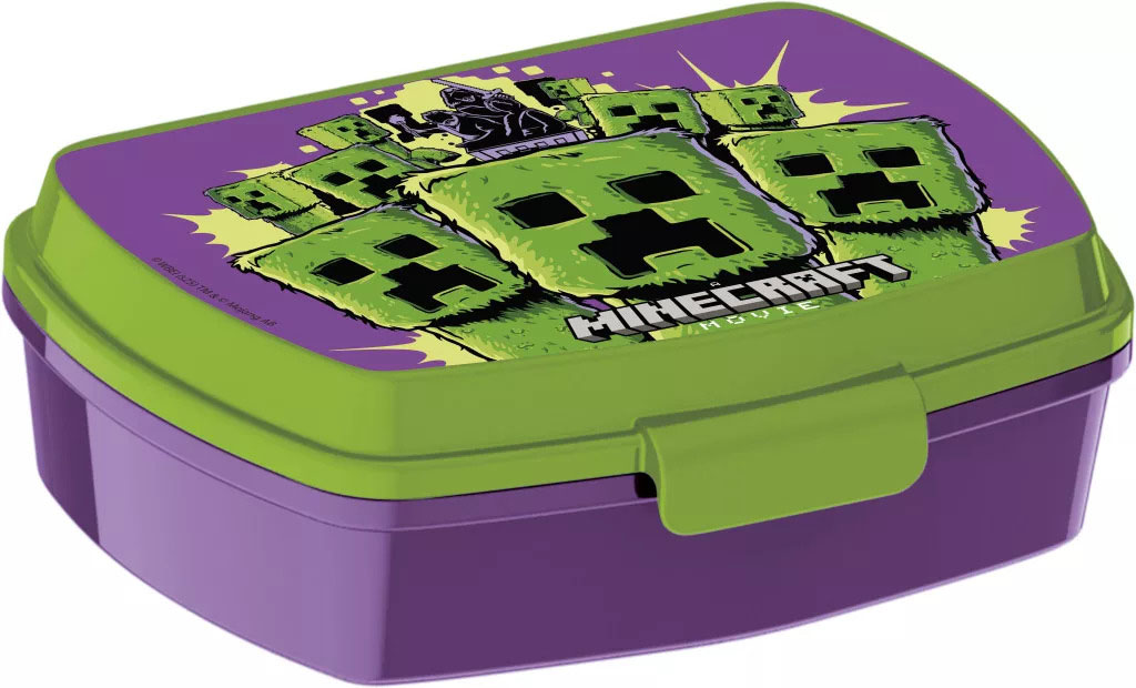 Minecraft Madkasse med Creeper – Sjov til Skoleudflugt!