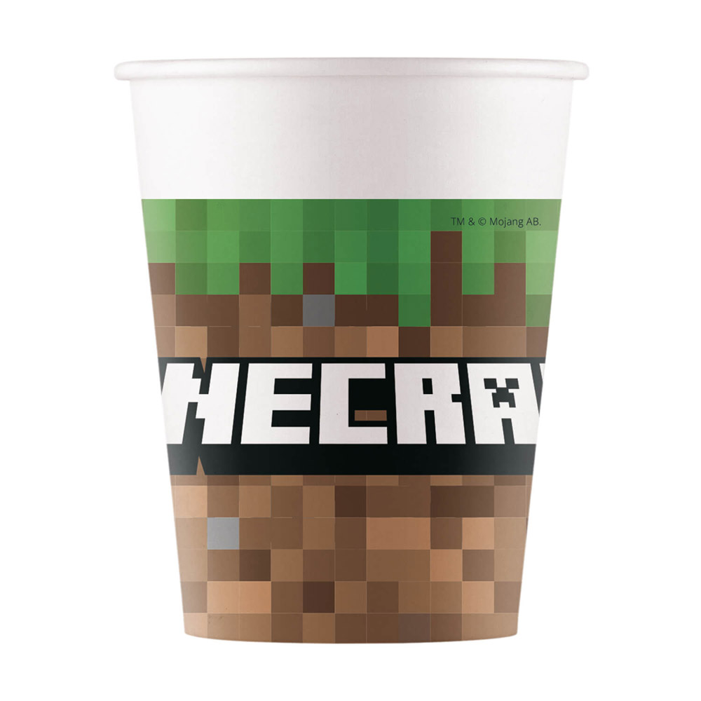Minecraft Papkrus – 8 stk. til Fest med Minecraft Tema