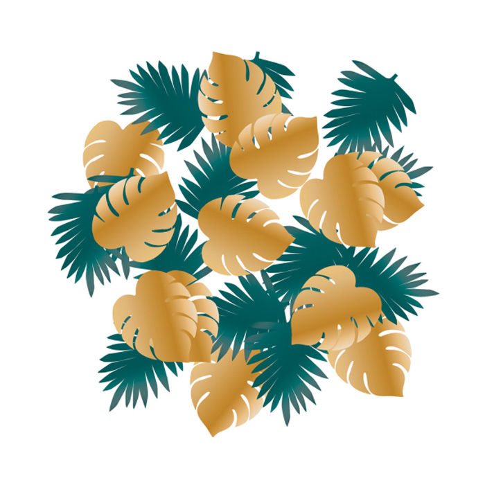 Monstera & Palme Konfetti - Skab en Festlig Stemning!