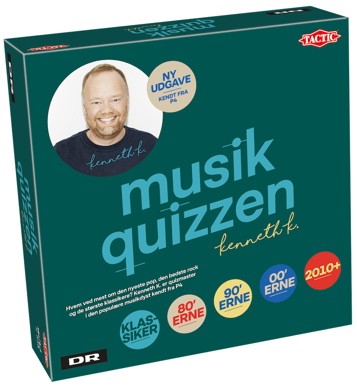 Musikquiz Brætspil - Sjov til fest og hygge!