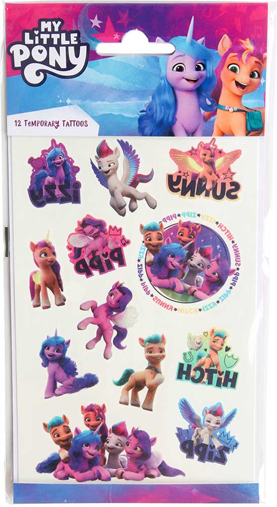My Little Pony Tatoveringer – 12 Stk til Fest!