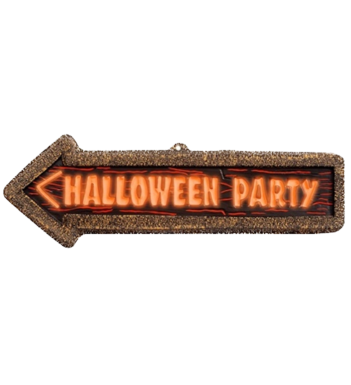Neon Halloween Sklit - Perfekt til Halloween Fest!
