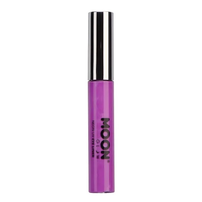 Neon UV Eyeliner Intens Lilla til Fest - Unik Tilbehør