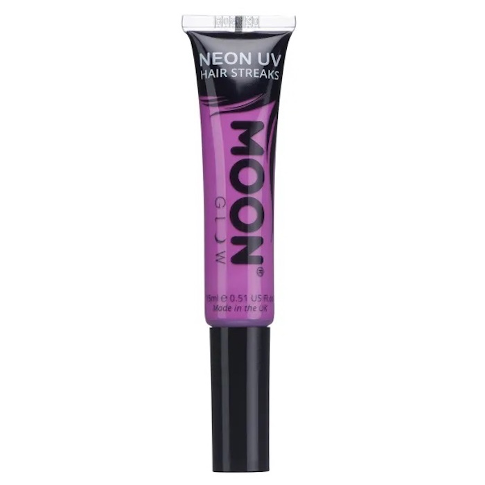 Neon UV Hårfarve Intens Lilla 15 ml fra Moon Creations
