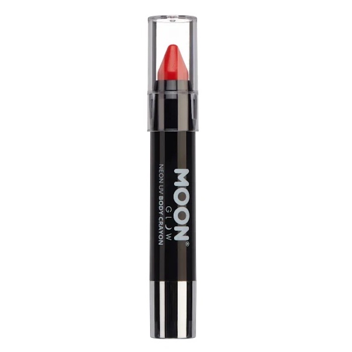 Neon UV Krops Stift - Intens Rød fra Moon Creations