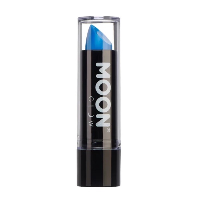Neon UV Læbestift Intens Blå - Moon Creations