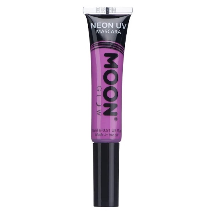 Neon UV Mascara Intens Lilla fra Moon Creations