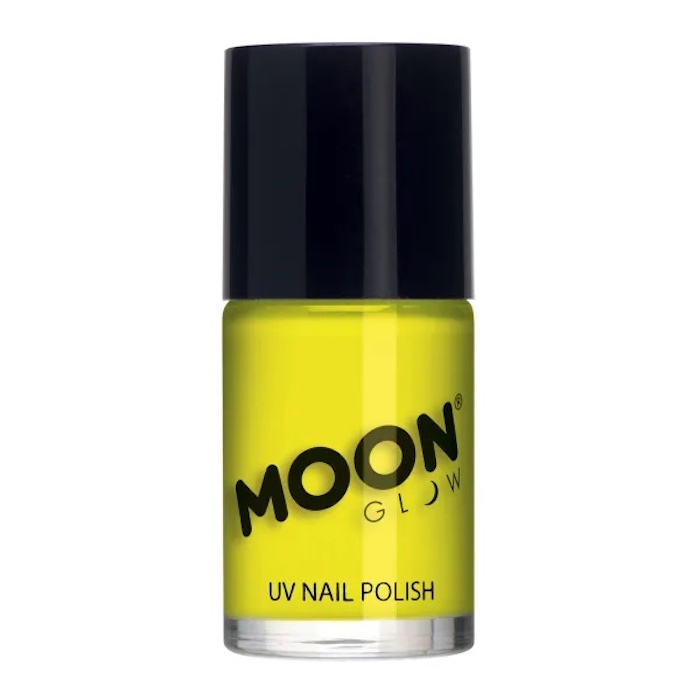 Neon Gul UV Neglelak fra Moon Creations - Festklar!