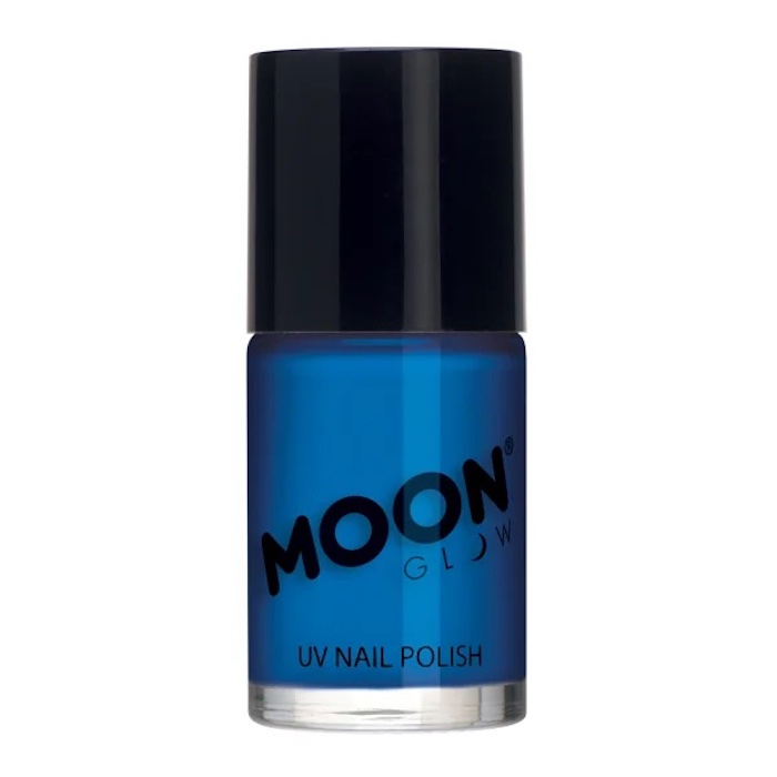 Neon UV Neglelak Intens Blå fra Moon Creations