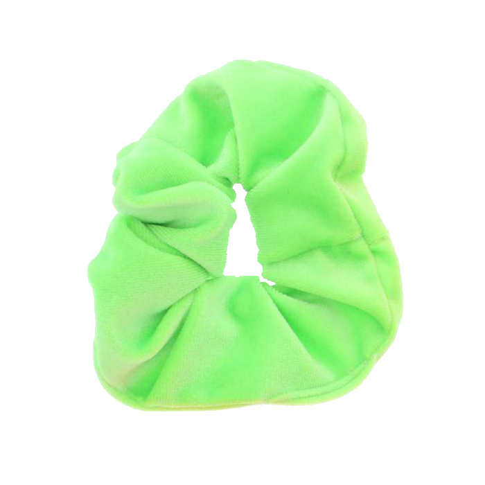 Neon Grøn Scrunchie til UV-fest - Fantastisk Tilbud!