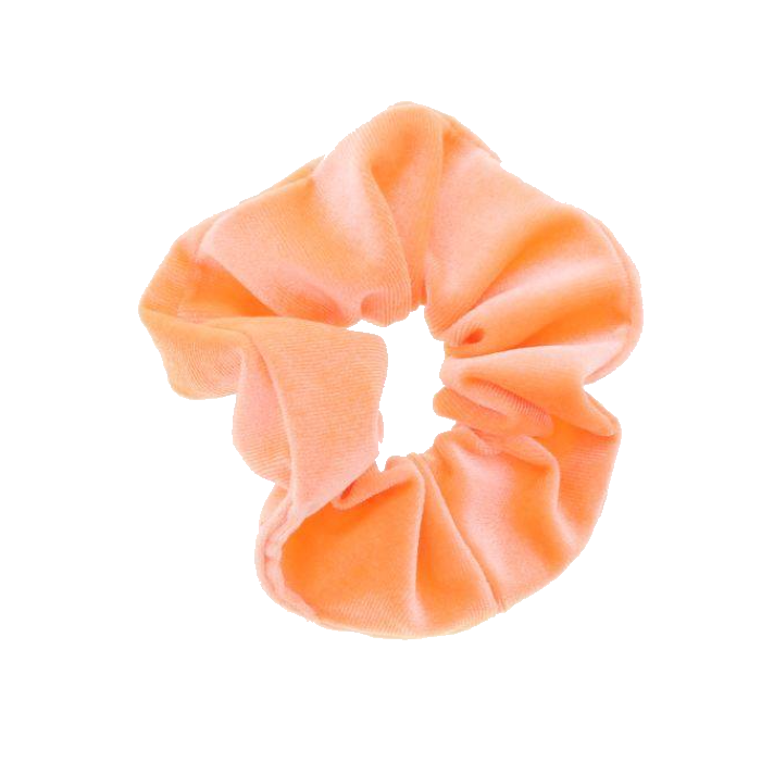 Neon Orange Scrunchie til UV-fest - Fantastisk tilbud!