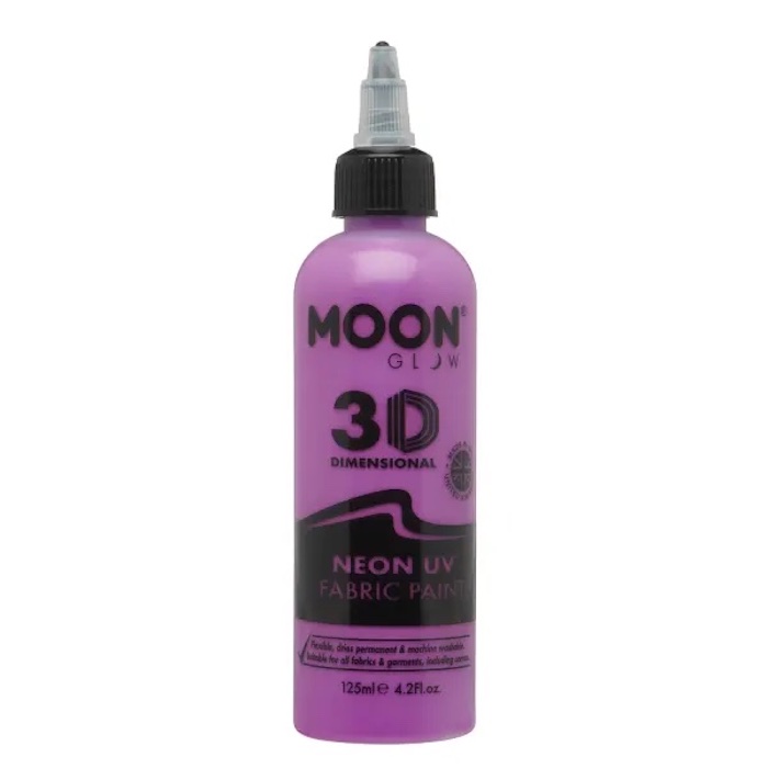 Neon   Tekstilfarve Lilla 125   Moon Creations