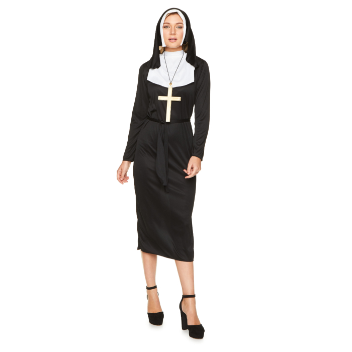 Nonne Kostume til Kvinder - Perfekt til Festlige Lejligheder