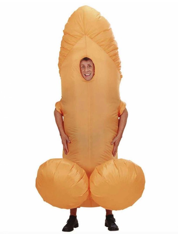 Oppusteligt Penis Kostume - Fantastisk Festtilbud!