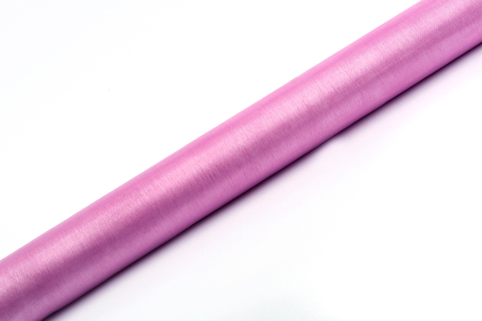 Organza Bordløber i Pink - Perfekt til Festdekoration