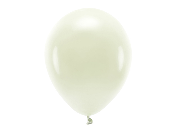 Pastel Creme Hvid Balloner - 10 stk. til festlige anledninger