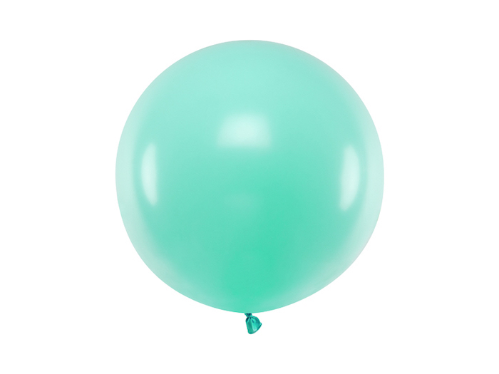 Pastel Mint Ballon 60 cm - Perfekt til festpynt!