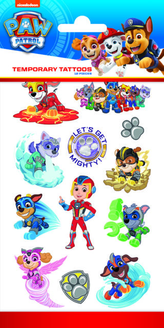 Paw Patrol Tatoveringer - 12 Sjove Tatoveringer til Børn
