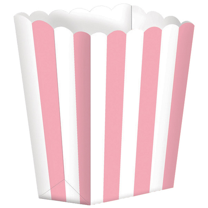 Pink Popcornbægre 5x til Fest - Gør Din Fejring Uforglemmelig!