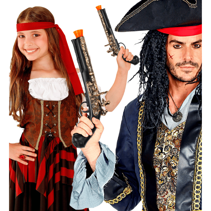 Piratpistol til fest - Fantastisk tilbud!