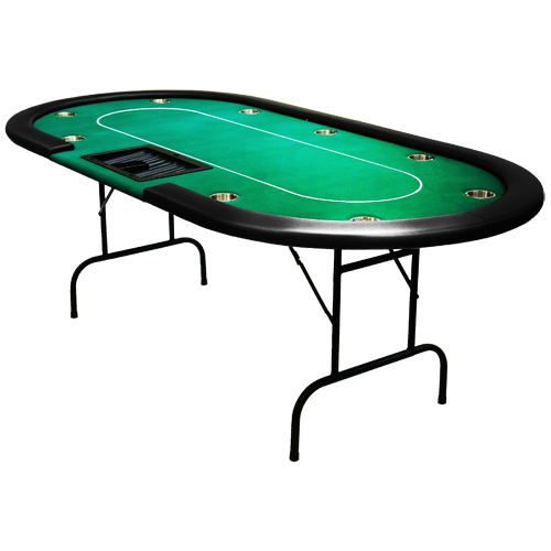 Professionelt Pokerbord med Kopholder til Spilglæde