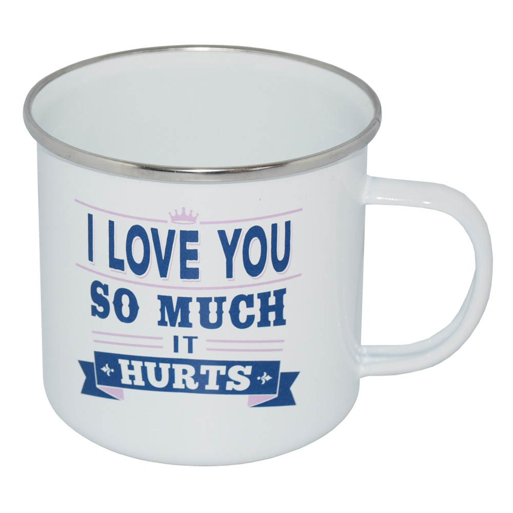 Retro Krus med "Love You" - Den perfekte gaveidé!