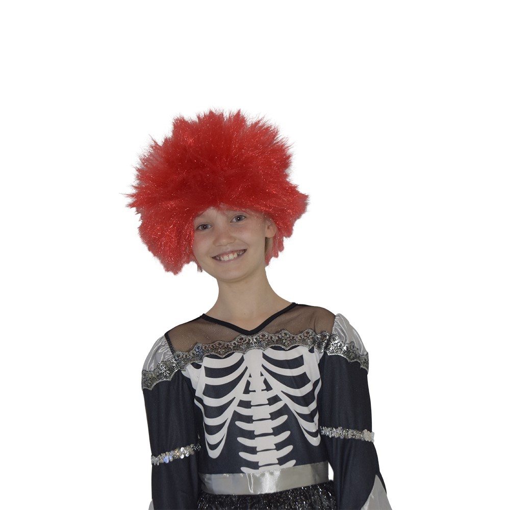 Rød Psycho Børneparyk til Halloween - Uundgåelig Fest!