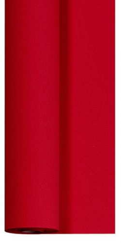 Rød Deluxe Rulledug i Stoflignende Materiale - 25 Meter