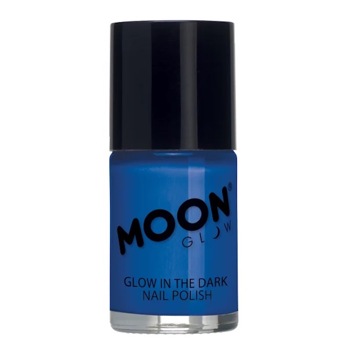 Selvlysende Blå Neglelak fra Moon Creations 14 ml