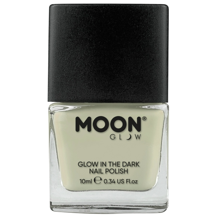 Selvlysende Neglelak - Gennemsigtig 10 ml fra Moon Creations
