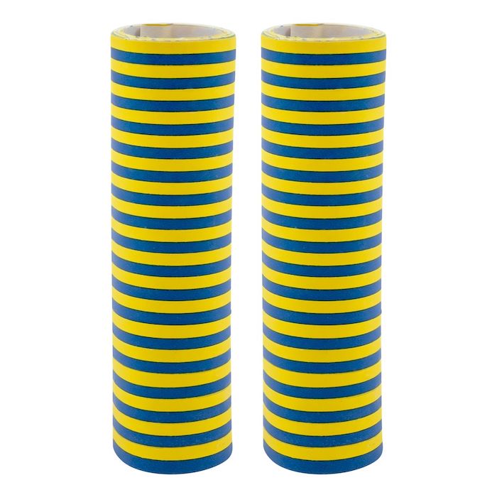 Serpentiner Blå   Gul 3x
