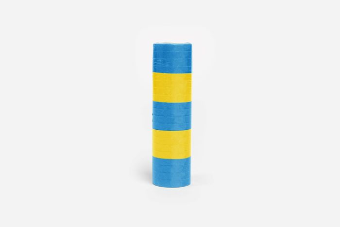 Blå og Gul Serpentiner - 2x4 Meter til Temafest