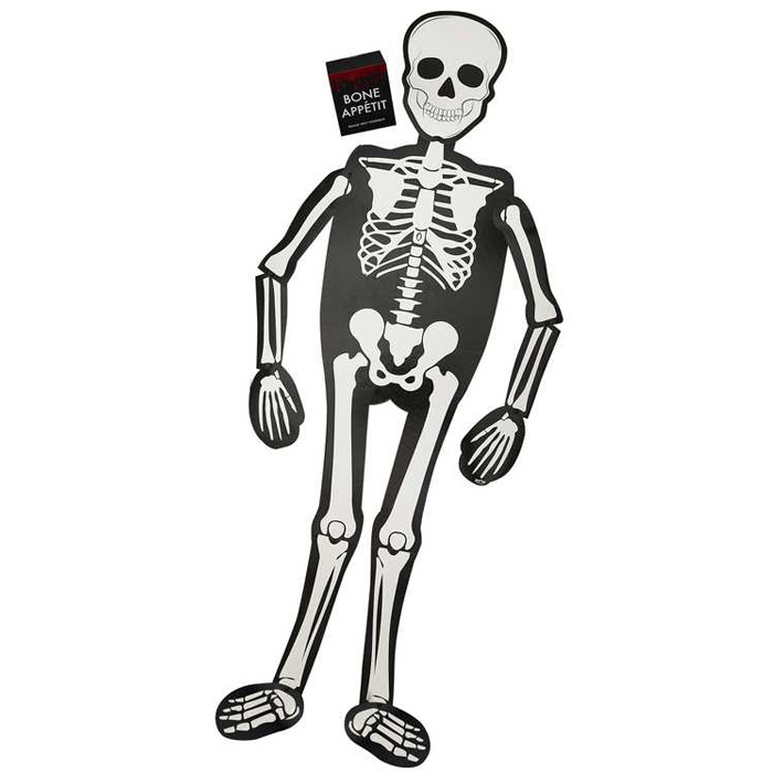 Serveringsskelet til Halloween - Perfekt til fest!