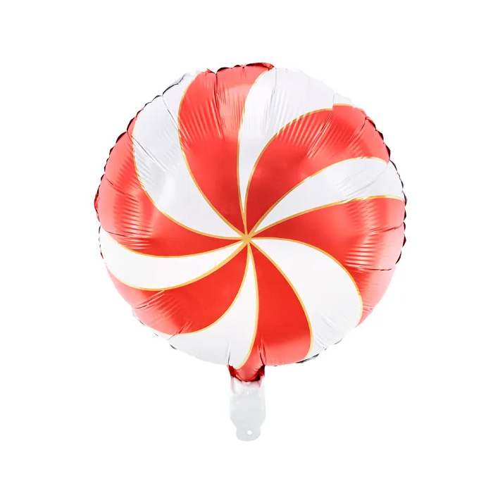 Slik Folie Ballon Rød - Perfekt til Jul Deko!