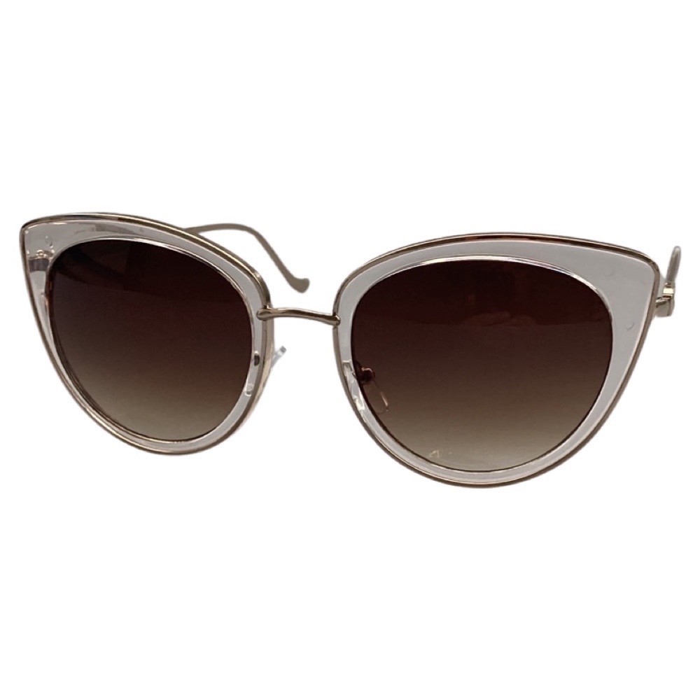 Gennemsigtige Cateye Solbriller "Pharr" - Fantastisk Tilbud!
