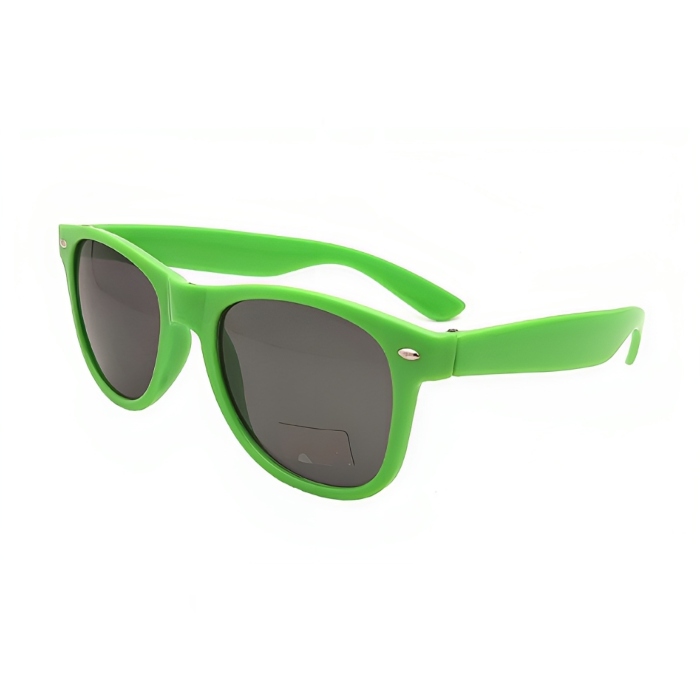 Wayfarer Solbriller i Lime Grøn - Fantastisk Tilbud!